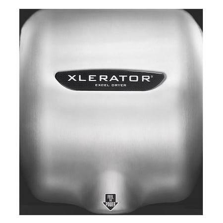 Excel Dryer Excel Dryer 604161AH High Speed Hand Dryer XL-SB-1.1N-H-110-120V - Brushed Stainless Steel 604161AH
